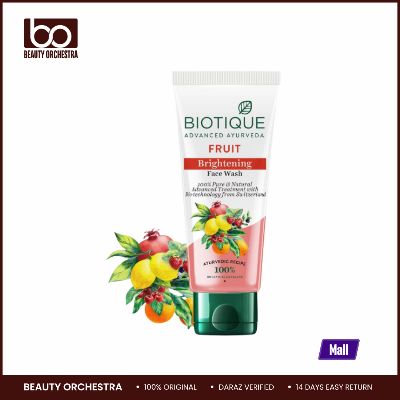 Picture of Biotique advanced ayurveda fruit brightening face wash ( exp. date 10/25) - 100ml