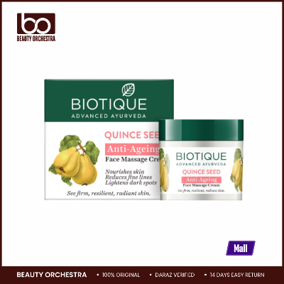 Picture of Biotique Advanced Ayurveda Quince seed anti-ageing face massage cream