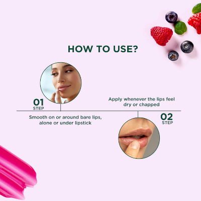 Picture of Biotique Berry Plumping Lip Balm - 12g