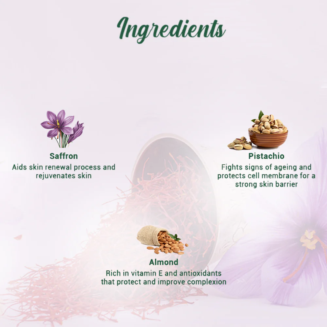 Picture of Biotique Saffron Youth Anti-Ageing Cream - 50g