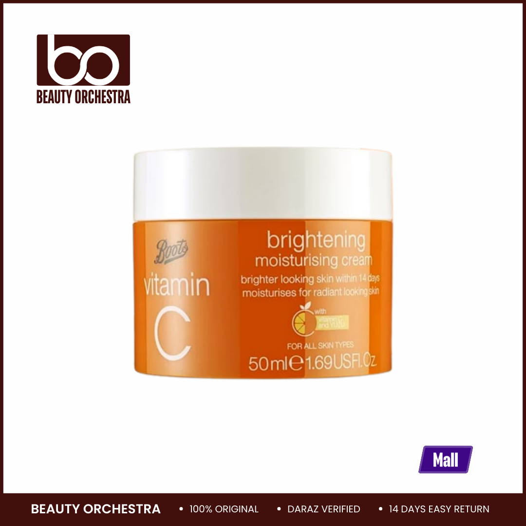 Picture of Boots Vitamin C Brightening Moisturizing Cream - 50ml