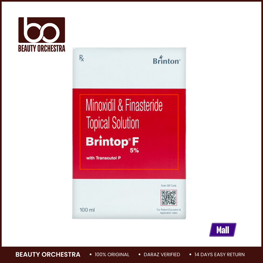 Picture of Brinton Brintop F 5% Minoxidil & Finasteride Topical Solution with Transcutol P - 100ml