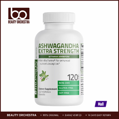 Picture of Bronson Ashwagandha Extra Strength 3000 mg - 120 Veg Capsules