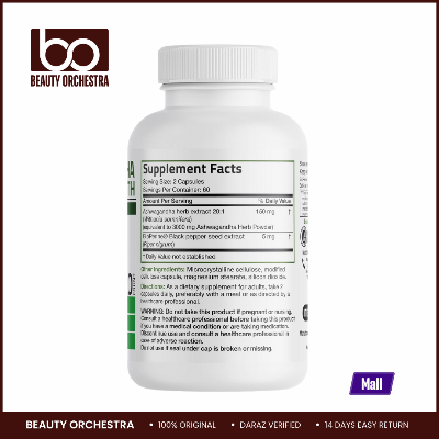 Picture of Bronson Ashwagandha Extra Strength 3000 mg - 120 Veg Capsules