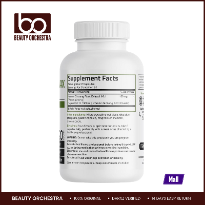 Picture of Bronson Korean Panax Ginseng 1000 mg - 120 Capsules