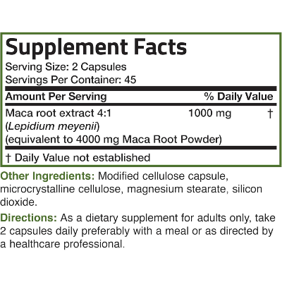 Picture of Bronson Maca Root Extra Strength - 90 Count