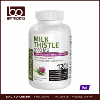 Picture of Bronson Milk Thistle 1000 mg - 120 capsules