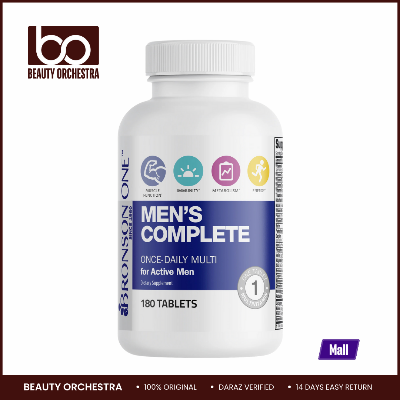 Picture of Bronson ONE Daily Men’s Complete Multivitamin - 180 Tablets