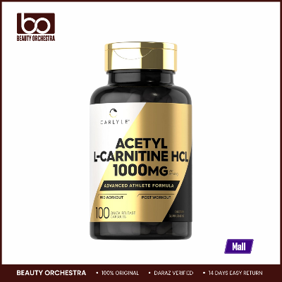 Picture of Carlyle Acetyl L-Carnitine HCL 1000mg 100 Capsules