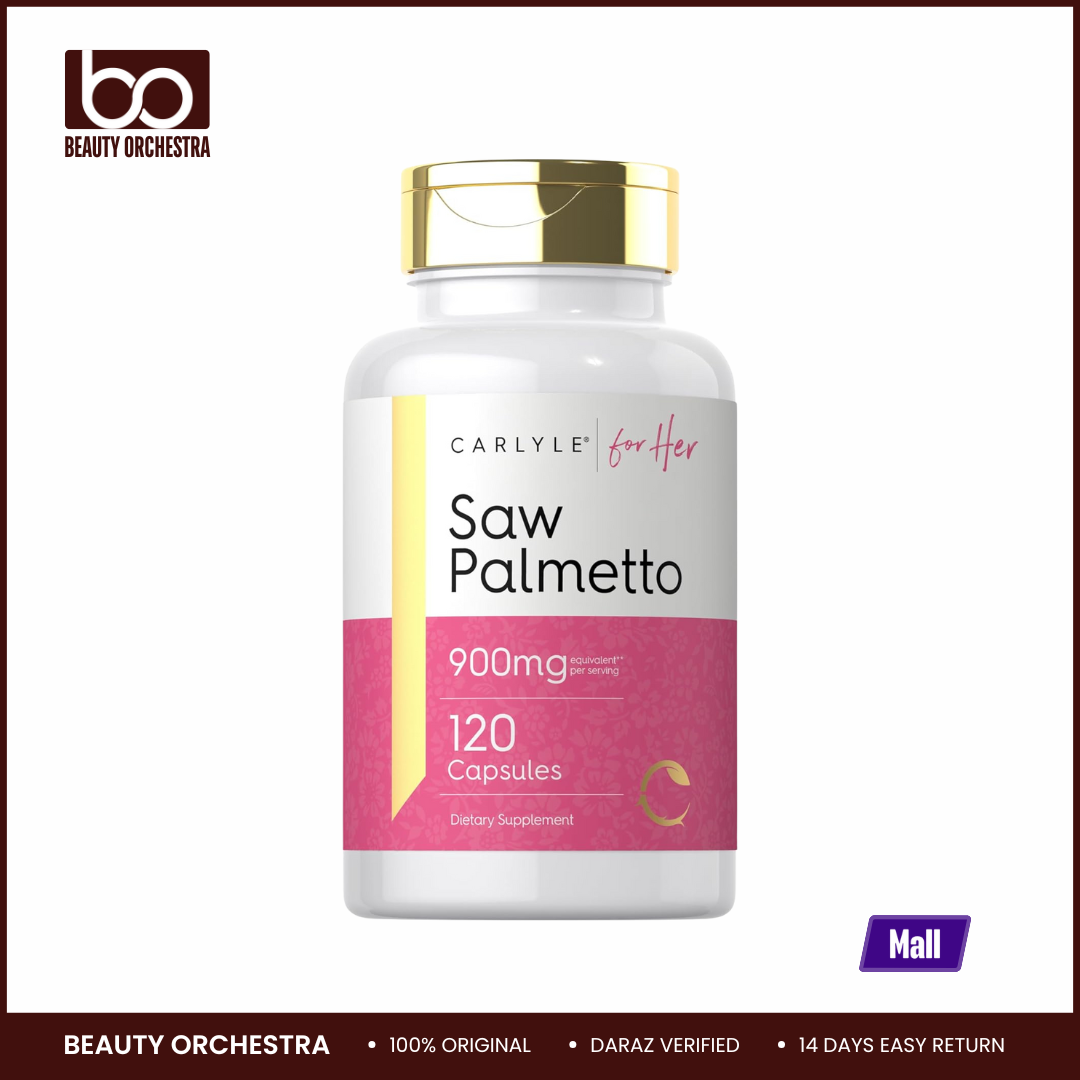 Picture of Carlyle Saw Palmetto for Women 900mg 120 Capsules