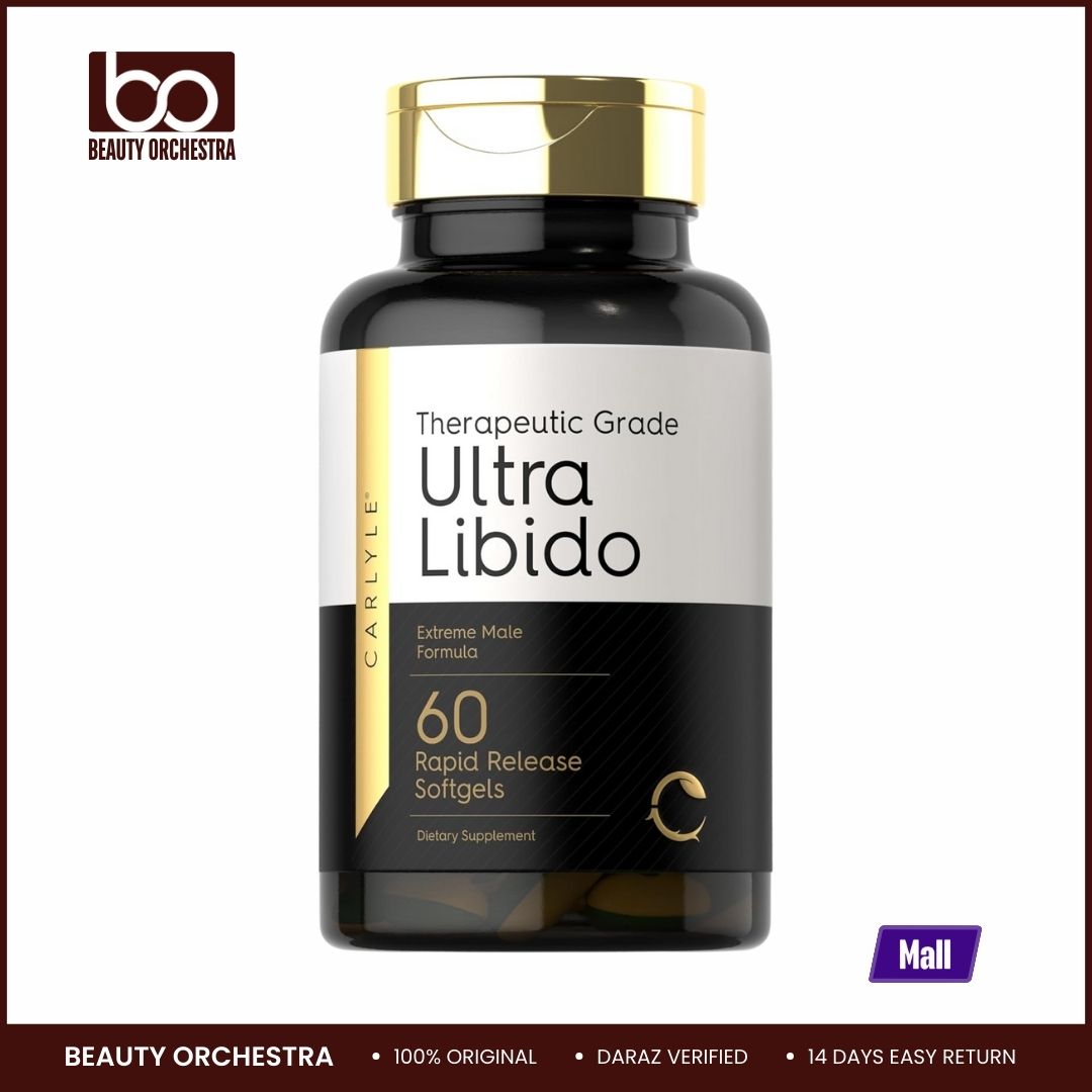Picture of Carlyle Ultra Libido Supplement for Men 60 Softgel Capsules Extreme Male Formula Non-GMO & Gluten Free