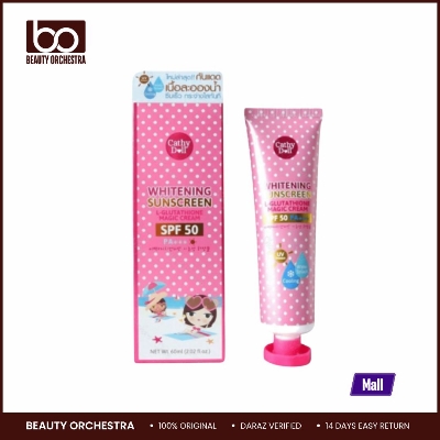 Picture of Cathy Doll SPF 50 Whitening Sunscreen L-glutathione Magic Cream - 60ml
