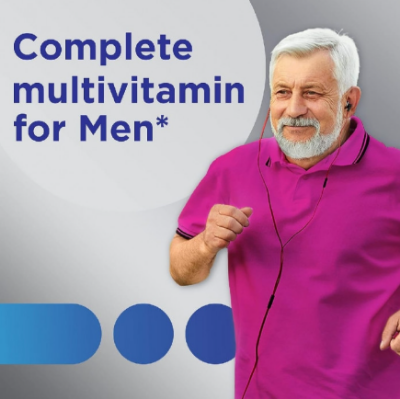Picture of Centrum Silver Men 50+ Multivitamin Improve Heart, Eye, Brain health & Muscle function 40 Tablets