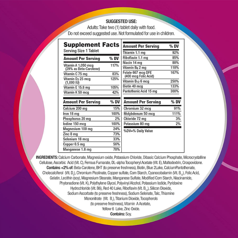 Picture of Centrum Women Multivitamin 120 Tablets