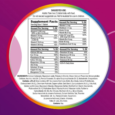 Picture of Centrum Women Multivitamin 120 Tablets