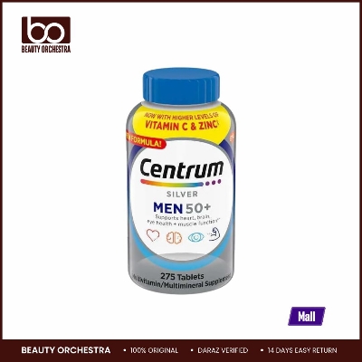 Picture of Centrums Silver Men 50+ Multivitamin Adult Multi & Letter Vitamins Herbals  - 275 Tablets