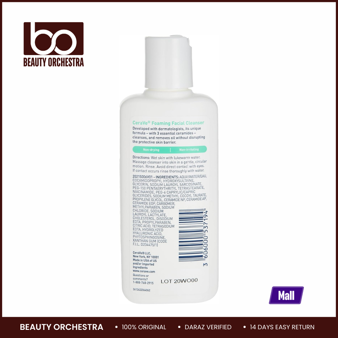 Picture of CeraVe Foaming Facial Cleanser - 87ml