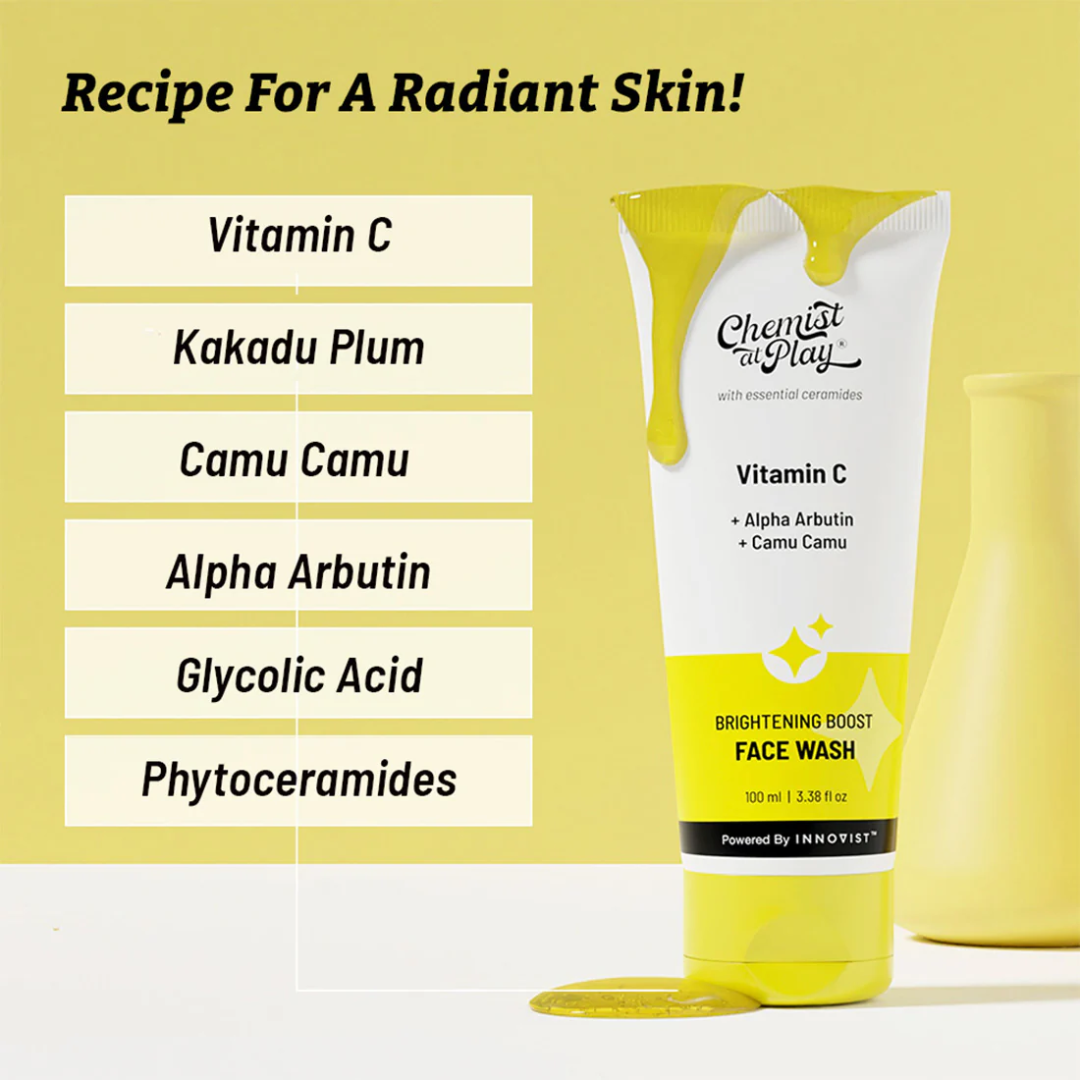 Picture of Chemist At Play Brightening Boost Face Wash - 100ml