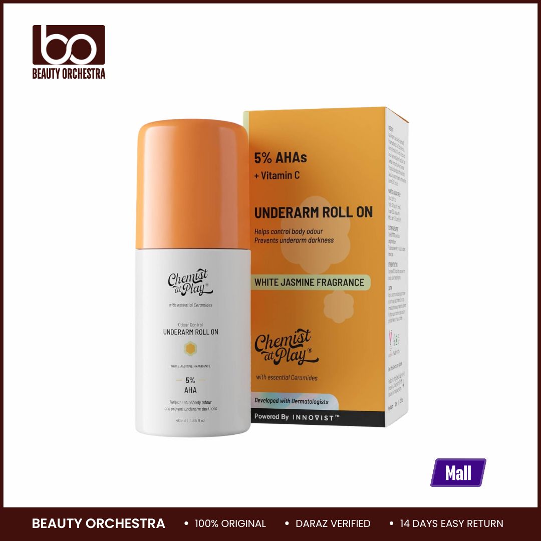 Picture of Chemist at Play underArm Roll-On with 5% AHA Acid White Jasmine Fragrance - 40ml