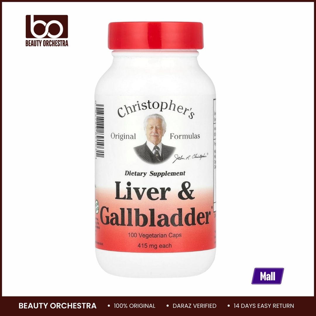 Picture of Christopher's Original Formulas Liver & Gallbladder 425 mg 100 Vegetarian Caps
