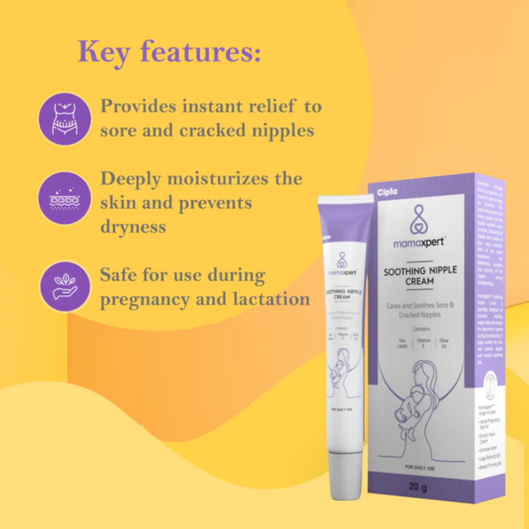 Picture of Cipla Mamaxpert Soothing Nipple Cream - 20g