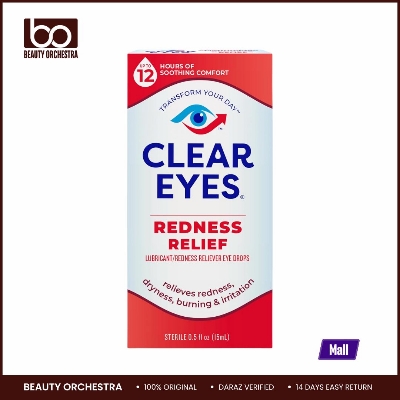 Picture of Clear Eyes Redness Relief Lubricant Redness Relief Eye Drops, 0.5 oz