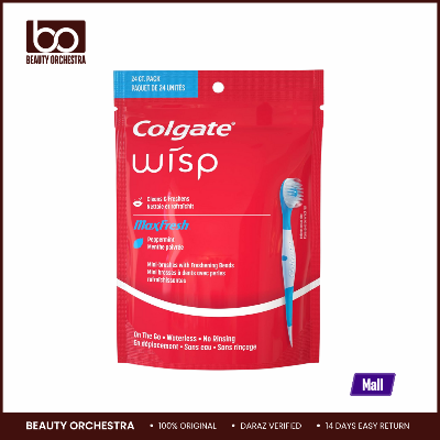 Picture of Colgate Max Fresh Wisp Disposable Mini Toothbrush Peppermint 24 Count