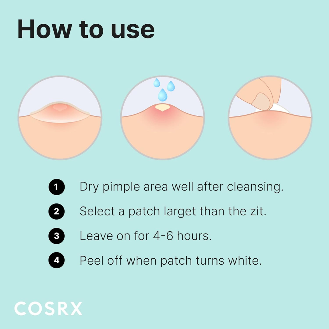 Picture of COSRX Acne Pimple Master Patch (24 Patches - 3 Sizes)