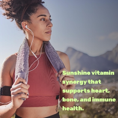 Picture of DEAL SUPPLEMENT Vitamin D3 5,000 IU + K2 MK7 Supports Heart Bone Teeth & Immune Health 250 Softgels