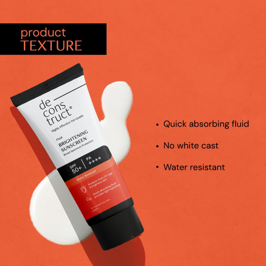 Picture of Deconstruct Brightening Sunscreen SPF 50+ & PA++++ - 50g