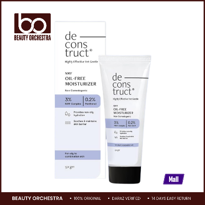 Picture of Deconstruct Oil-Free Moisturizer - 50g | Non Sticky, Lightweight, Non-Comedogenic & Fast-Absorbing | Tested for 72H Hydration | For Oily, Acne-Prone & Sensitive Skin