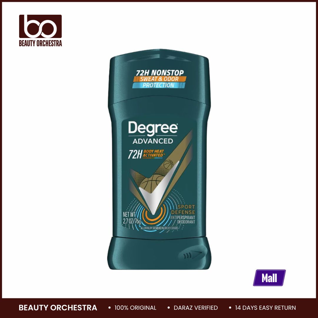 Picture of Degree Men Advanced 72H Body Heat Activated Sport Defense Antiperspirant Deodorant 2.7 oz - 76 g