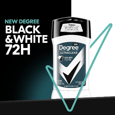 Picture of Degree Men Ultraclear Black + White 72H Antiperspirant Deodorant Stick - 76g