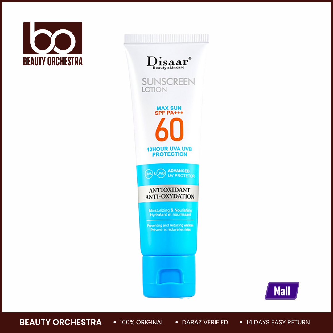 Picture of Disaar Sunscreen Lotion Max Sun SPF 60 Pa+++ - 50ml