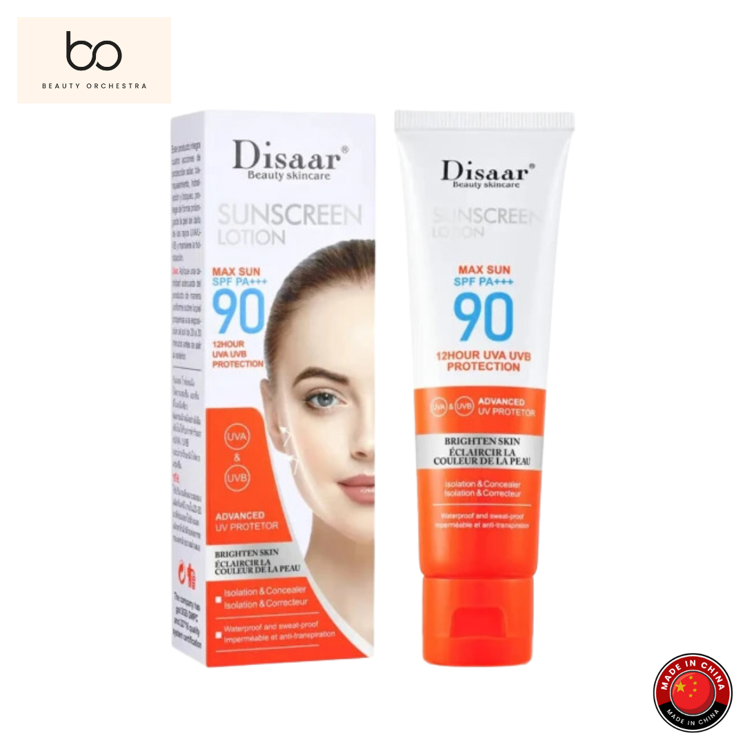 Picture of Disaar Sunscreen Lotion SPF 90 - 50 ml