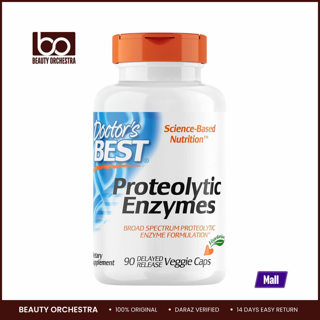 Picture of Doctor's Best Proteolytic Enzymes - 90 Veggie Caps
