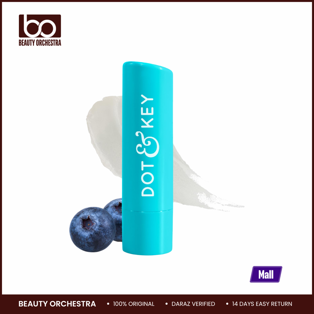 Picture of Dot & Key Barrier Repair Hydrating Lip Balm SPF 50 Blueberry Bliss Repairs Damaged Lip Barrier Non Tinted4.5 gm