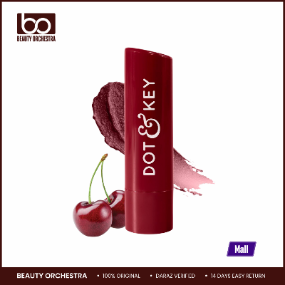Picture of Dot & Key Barrier Repair Hydrating Lip Balm SPF 50 Cherry Crimson Repairs Damaged Lip Barrier High Tinted 4.5 gm