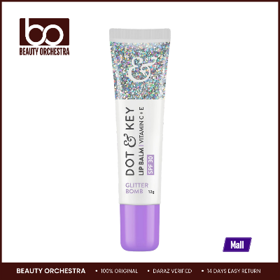 Picture of Dot & Key Lip Balm Vitamin C + E (Glitter Bomb) – 12g