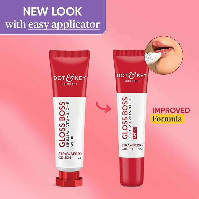 Picture of Dot & Key Strawberry Crush Lip Balm SPF30 with Vitamin C & E - 12g