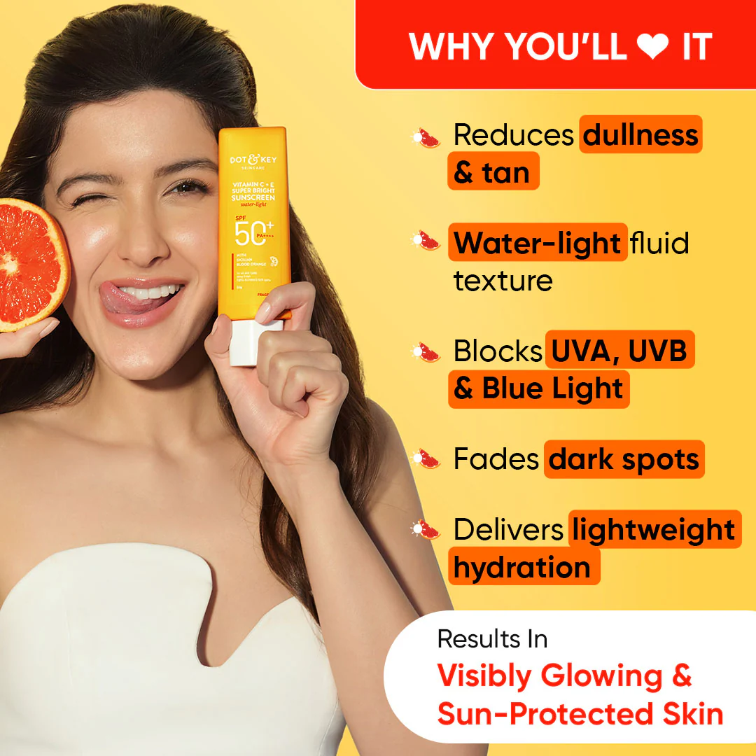 Picture of Dot & Key Vitamin C + E Sunscreen SPF 50+ PA++++ - 80g