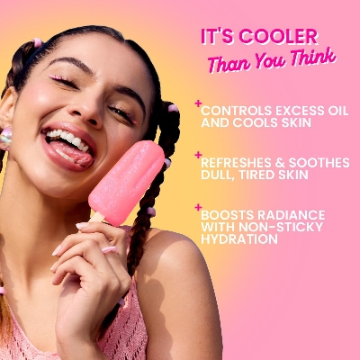 Picture of Dot & Key Watermelon Cooling Icy Gel Moisturizer Instantly Cools Skin, Hyaluronic & Niacinamide Controls Excess Oil, Boosts Radianc 60g