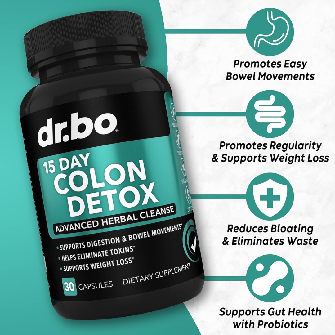 Picture of Dr Bo 15 Day Colon Detox - 30 Capsules
