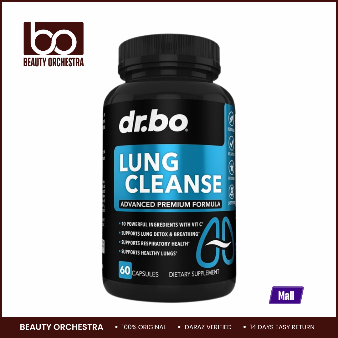 Picture of DR BO Lung Cleanse Support Supplement - 60 Capsules