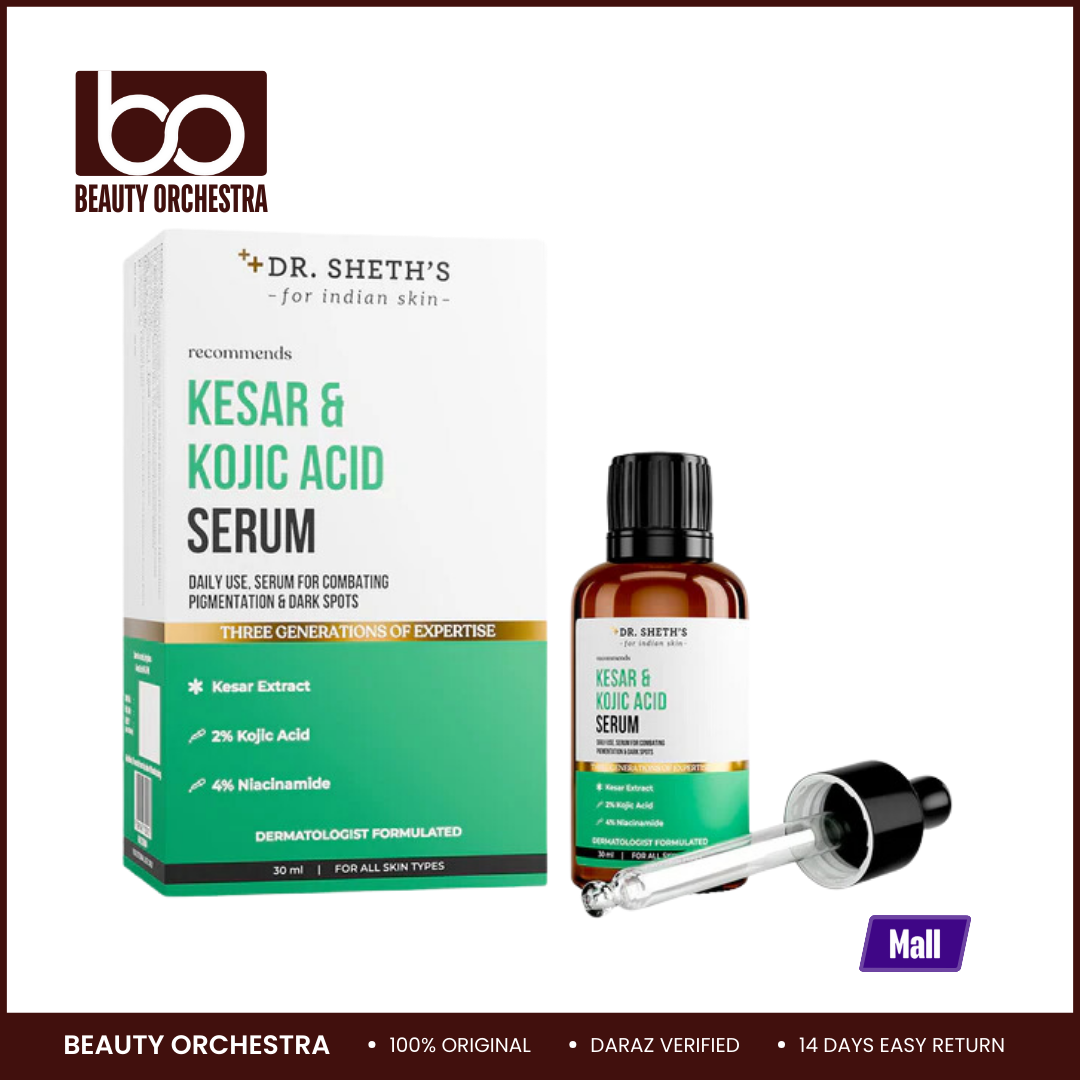 Picture of Dr. Sheth’s Kesar & Kojic Acid Face Serum - 30ml