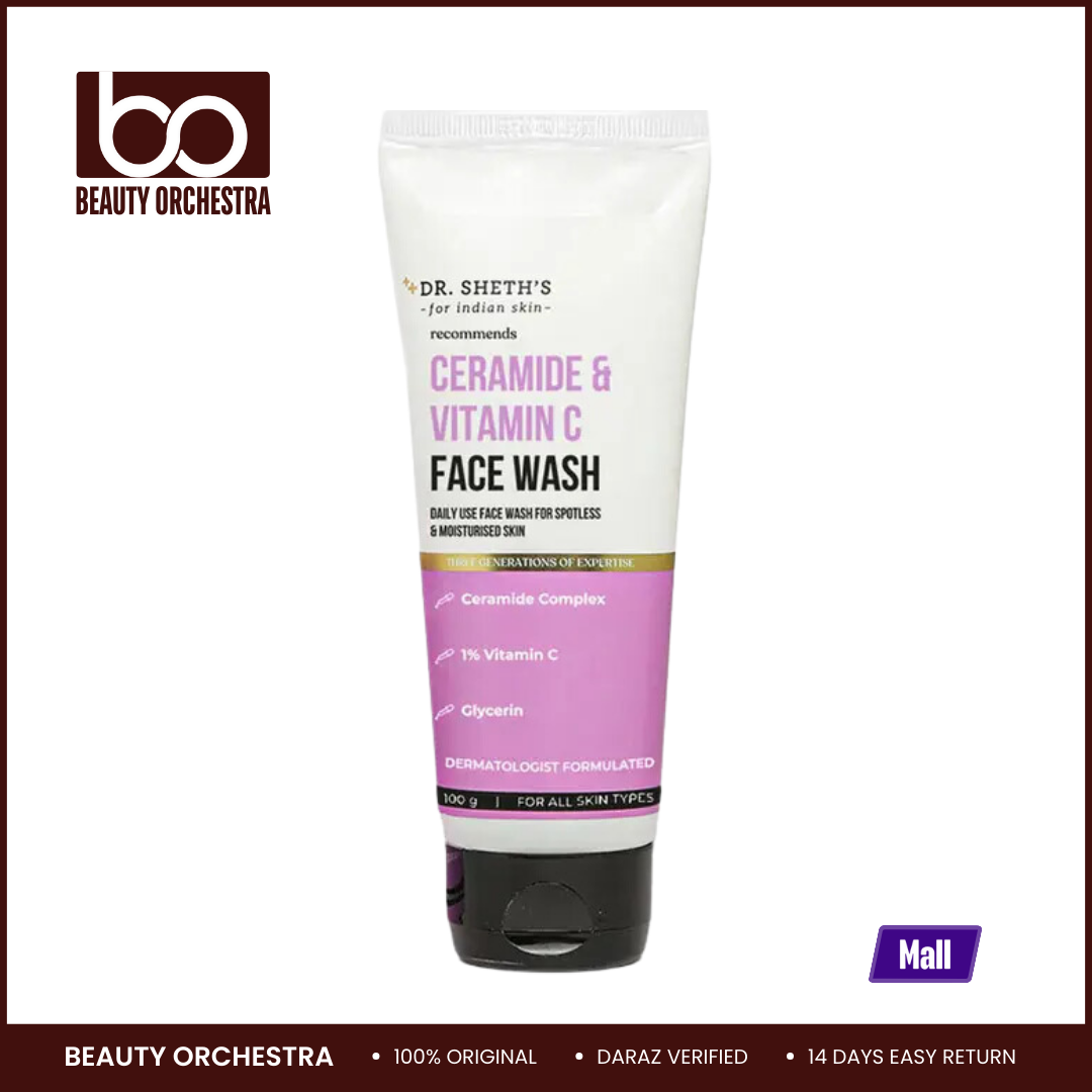 Picture of Dr. Sheth's Ceramide & Vitamin C Face Wash - 100g