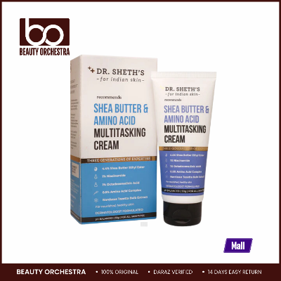 Picture of Dr. Sheth's Shea Butter & Amino Acid Multitasking Face Cream - 50g