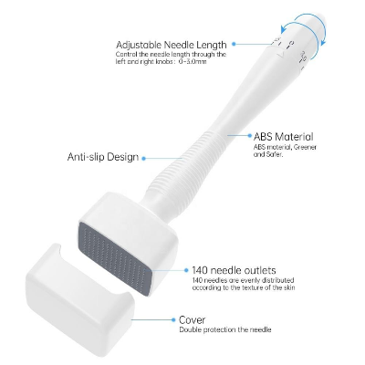 Picture of DRS Derma Stamp 0.25mm to 3mm Adjustable Acne Scar, Beard and Hair Growth, Stretch Marks