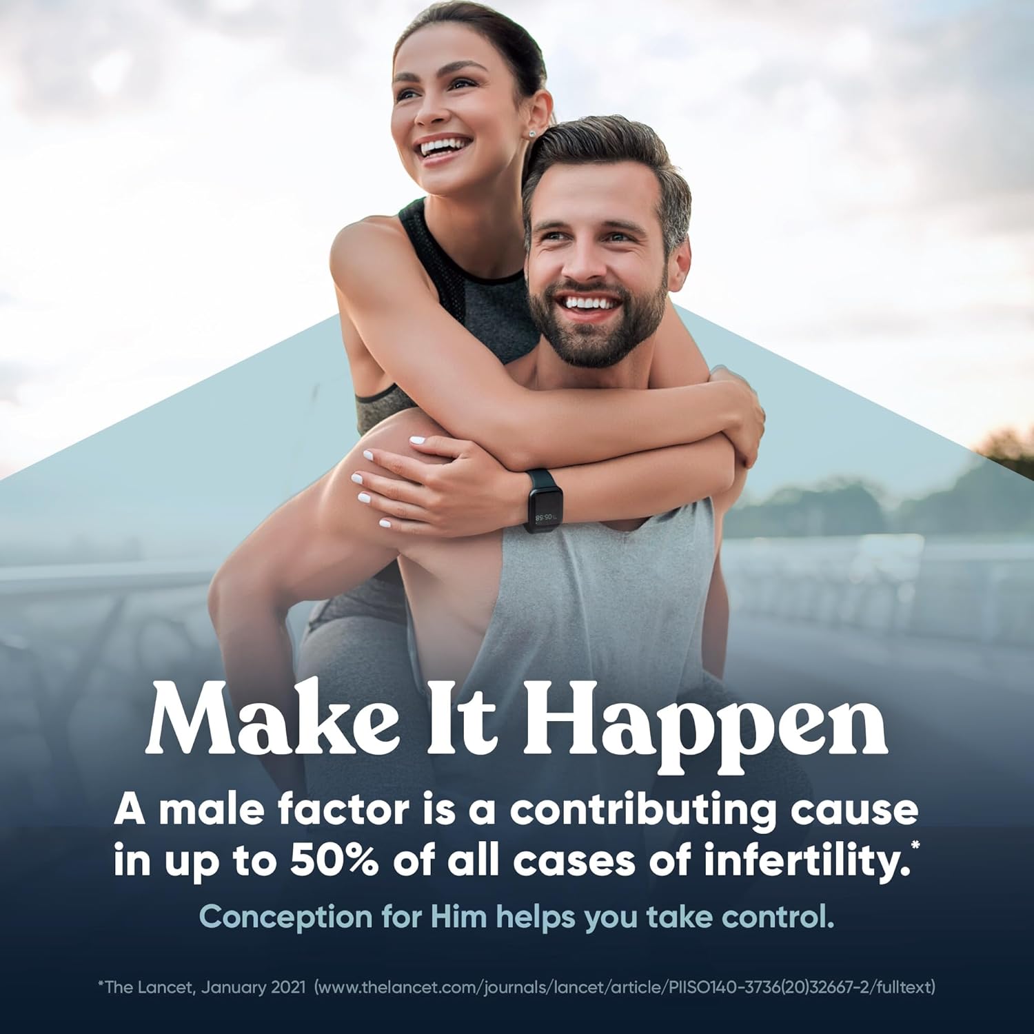 Picture of Eu Natural Conception For Him – Fertility Supplements for Men, Male Fertility Booster & Prenatal – 60 Veg Soft Capsules