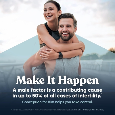 Picture of Eu Natural Conception For Him – Fertility Supplements for Men, Male Fertility Booster & Prenatal – 60 Veg Soft Capsules